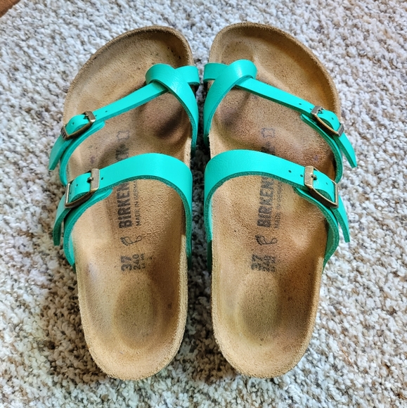 Birkenstock | Shoes | Birkenstock Mayari Emerald Green | Poshmark
